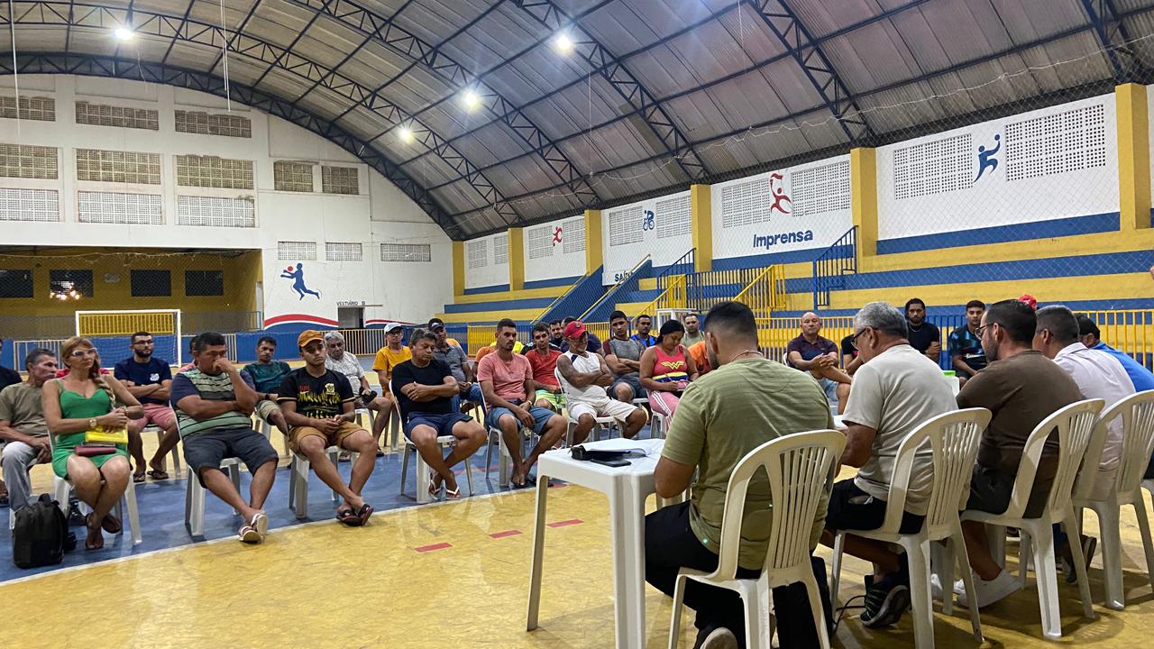 Nova Cruz realiza Congresso Técnico e define grupos do Campeonato Municipal 2026
